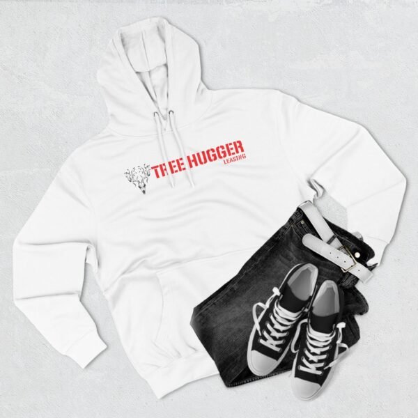 Three-Panel Fleece Hoodie - Image 3